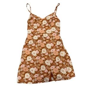 Hollister Floral Spaghetti Strap Dress